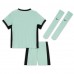 Billige Chelsea Børnetøj Tredjetrøje til baby 2023-24 Kortærmet (+ korte bukser)